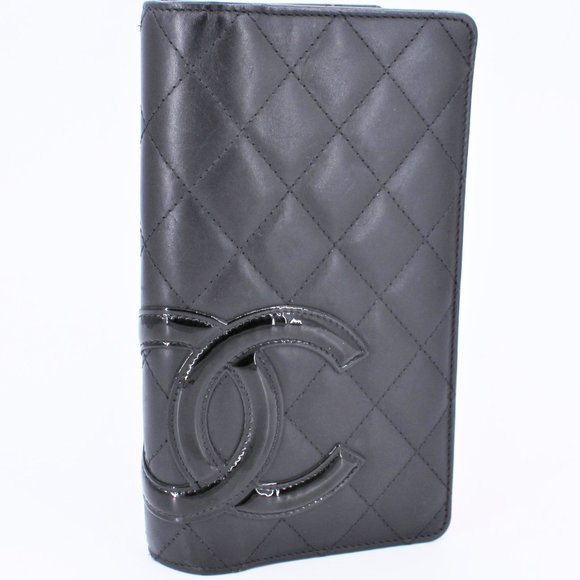 CHANEL Handbags - Chanel Cambon Leather Long Bifold Quilted Wallet